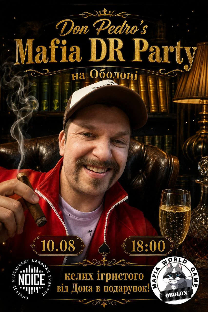 Мафія в понеділок на Оболоні!